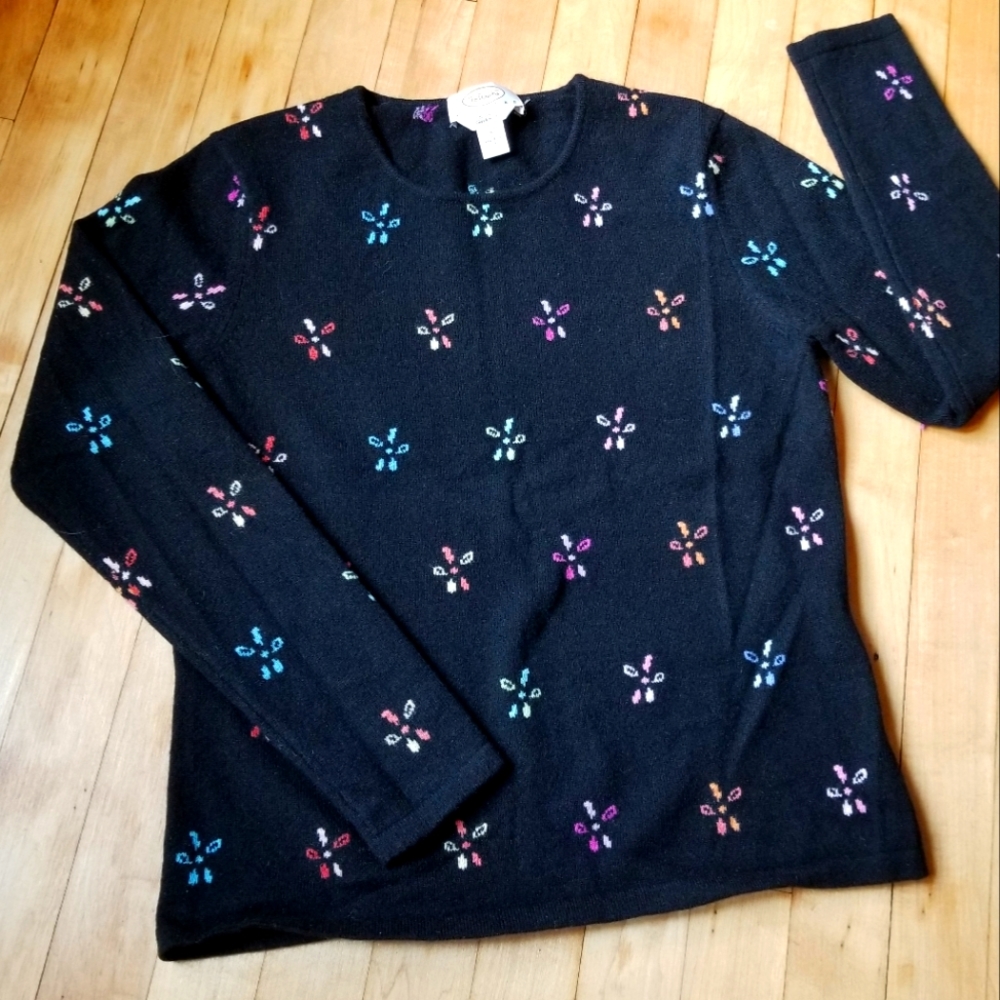 Pure Cashmere Talbots Petites Sweater